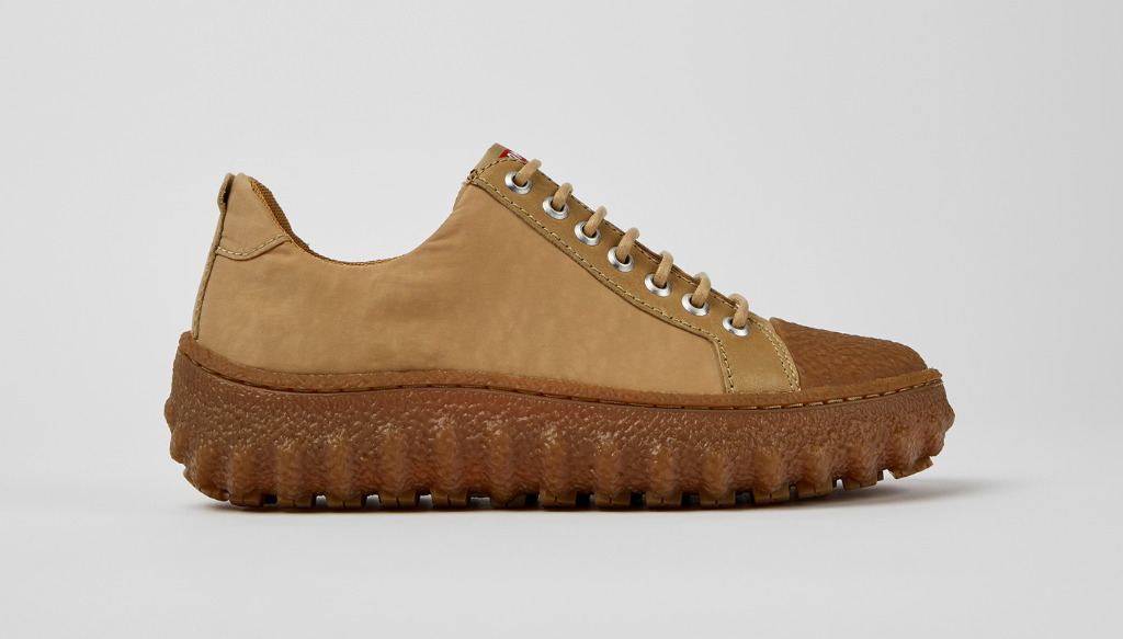 Camper Ground. An everyday shoe with a sole that ensures grip.