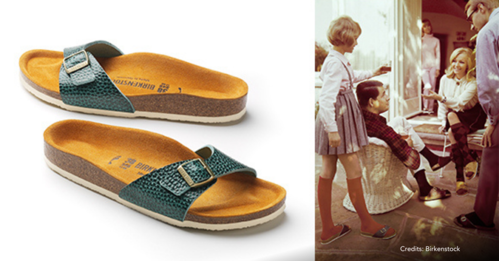 concept of birkenstock shoes