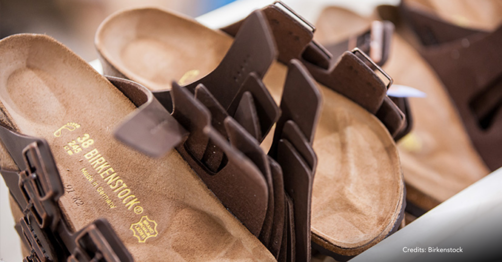 production of birkenstock shoes similar to those used in the barbie film