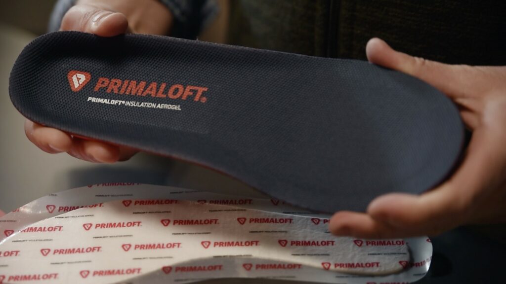 Insole with Aerogel