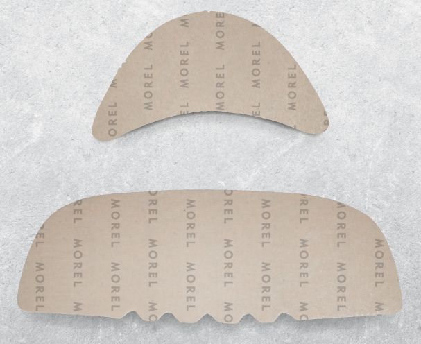 An example of a Morel toe and counterfort for reinforcement
