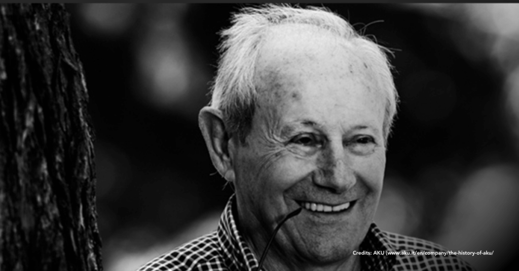 The founder of AKU, Galliano Bordin. Credits: AKU 