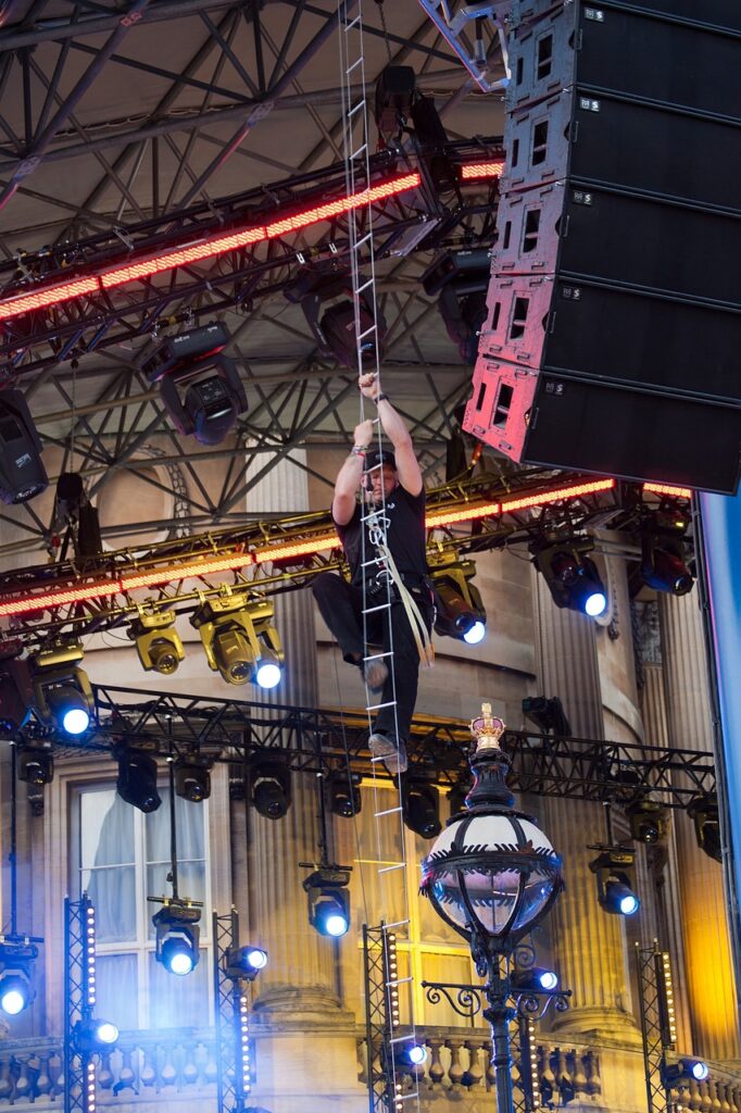 How to move around the stage: the best footwear for concert workers