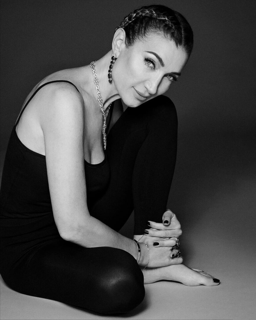 Elisabetta Franchi: ageless fashion. From her debut at Pitti Bimbo to the launch of her first line of shoes for girls