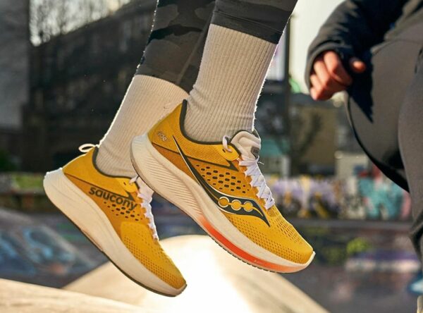 Saucony Ride 17: running shoes that offer balance, comfort and lightweight