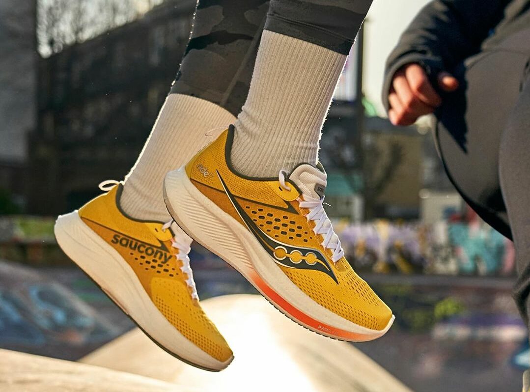 Saucony Ride 17: running shoes that offer balance, comfort and lightweight