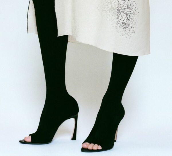 The return of peep toe shoes and the trend of the moment