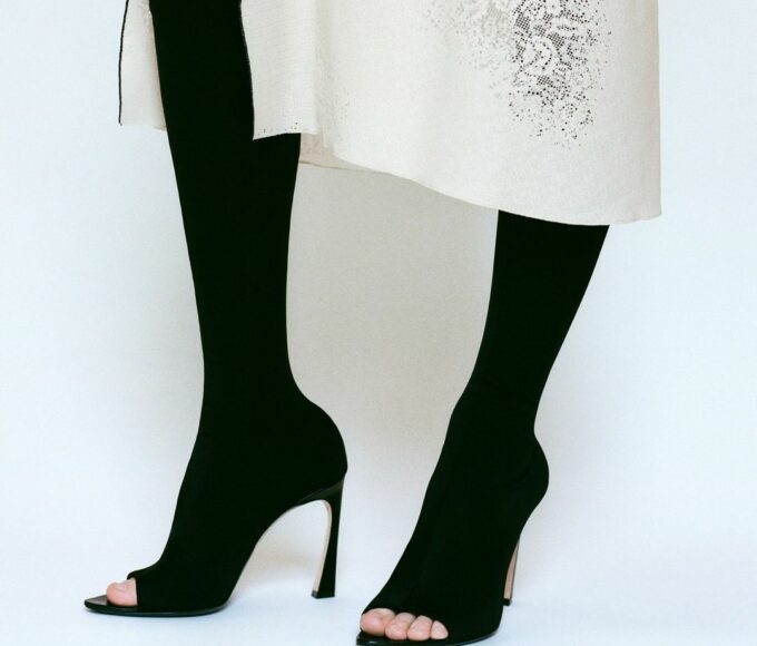 The return of peep toe shoes and the trend of the moment