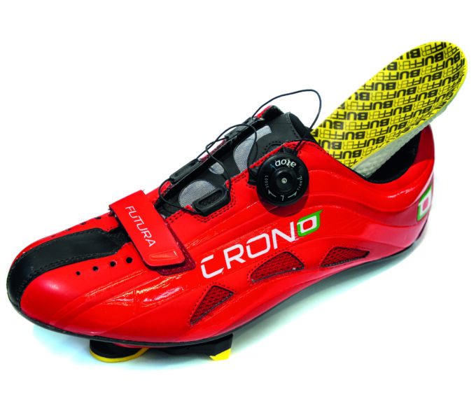 The insole is not visible but it makes itself felt. Even a hidden component can be state-of-the-art