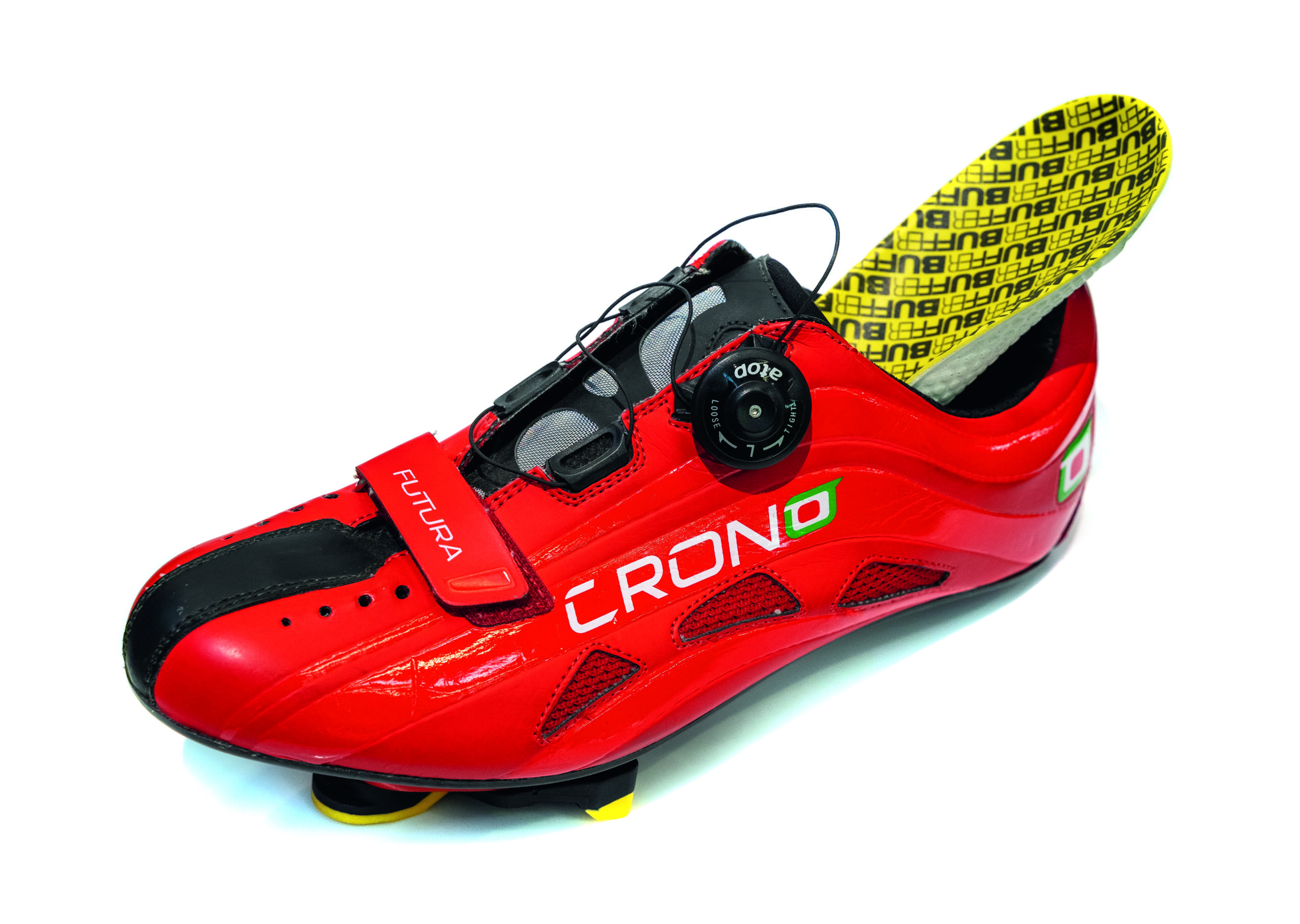 The insole is not visible but it makes itself felt. Even a hidden component can be state-of-the-art