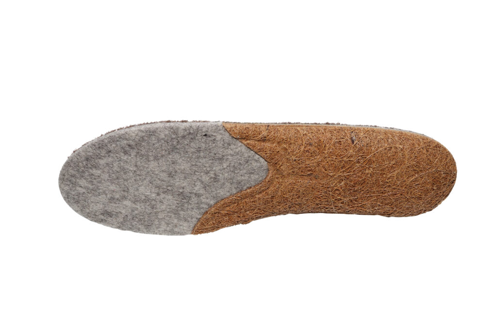 The insole is not visible but it makes itself felt. Even a hidden component can be state-of-the-art