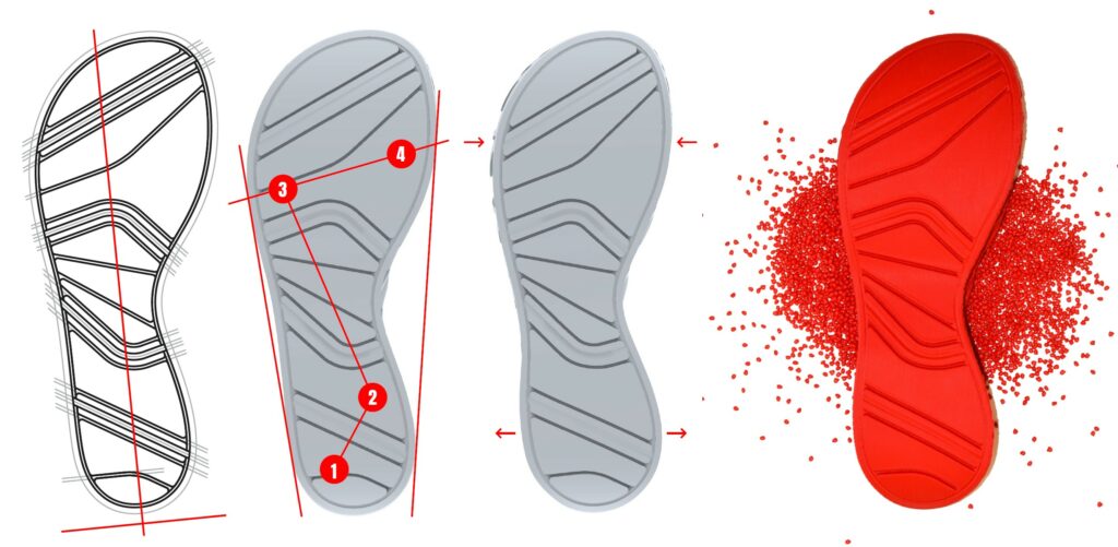 Innovative outdoor shoe concept. <br>The horizons of 3D printing Innovative outdoor shoe concept. <br>The horizons of 3D printing