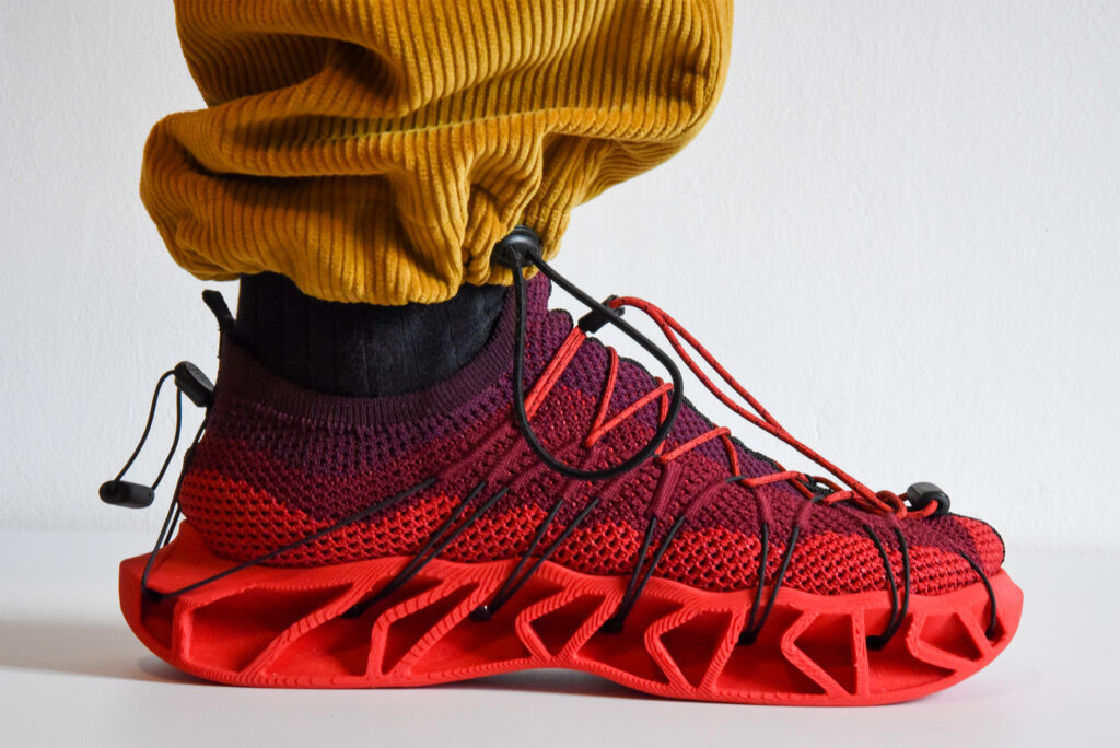 Innovative outdoor shoe concept. <br>The horizons of 3D printing Innovative outdoor shoe concept. <br>The horizons of 3D printing